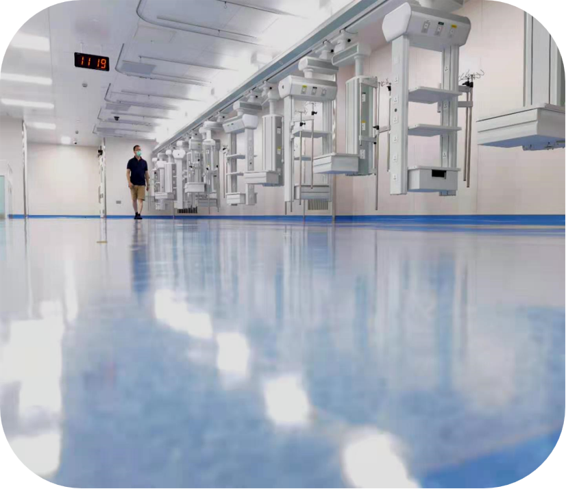 上海医院吊桥项目